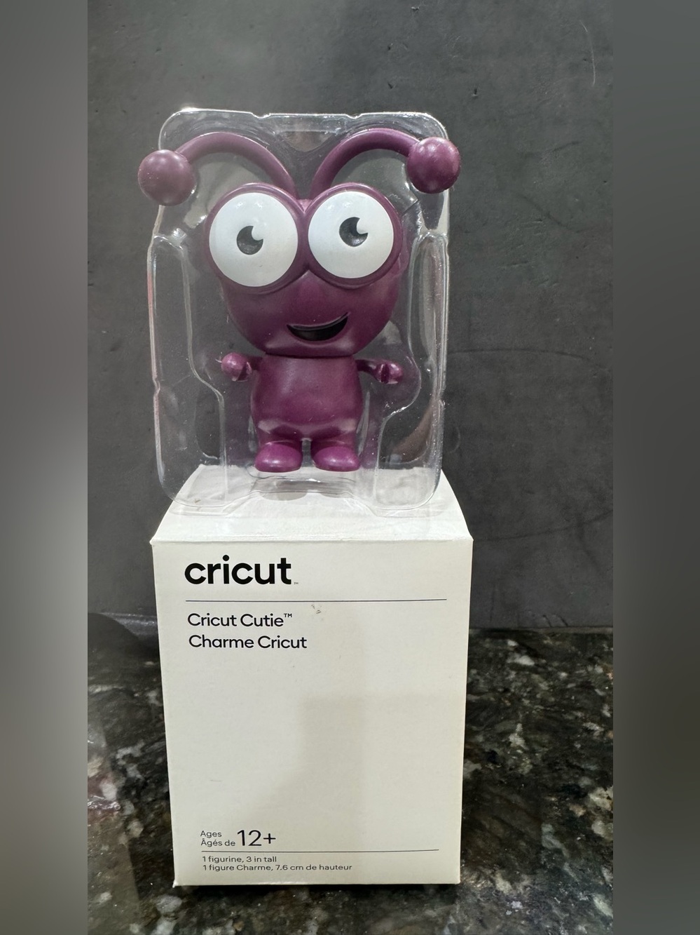 Cricut Cutie Purple Collectible Figurine